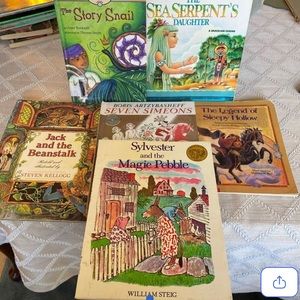 A collection of 6 books of folktales.